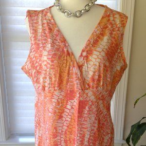 Calvin Klein Jeans Sleeveless V-Neck Dress